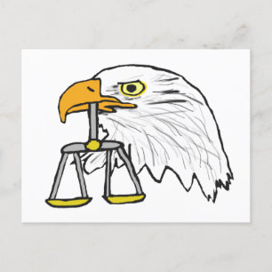 Legal Eagle Postcard