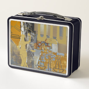 Legal Ease Metal Lunch Box