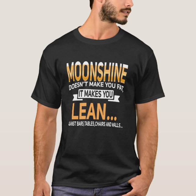 Legal-ish Moonshine Funny Drinking Tee for Bonfire (Front)