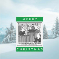 Legal Lawyers Funny Courtroom Cartoon Christmas