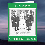 Legal Lawyers & Snowman Cartoon Happy Christmas Card<br><div class="desc">Happy Christmas to a Lawyer. Legal Christmas Card. Christmas card with funny cartoon with lawyers and a snowman. Card design for lawyers,  solicitors,  legal businesses,  or law and the legal profession. Funny Christmas card to personalise with your own details and to send out at Xmas.</div>