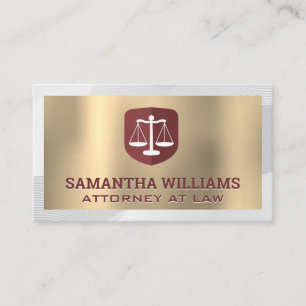 Legal Logo   Lawyer Business Card