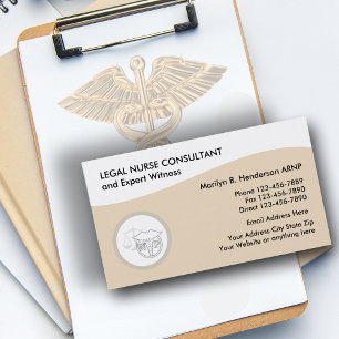 Legal Nurse Practitioner Business Card