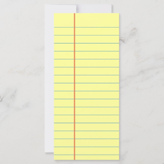 Legal Pad Pattern (Front)