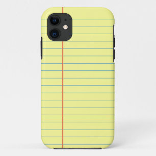 Legal Pad Pattern Case-Mate iPhone Case