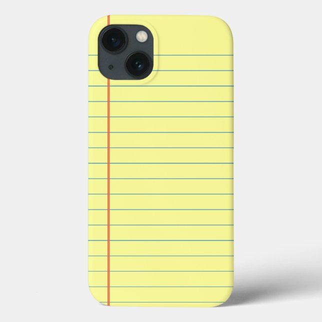 Legal Pad Pattern Case-Mate iPhone Case (Back)