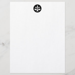 Legal Personalized Letterhead