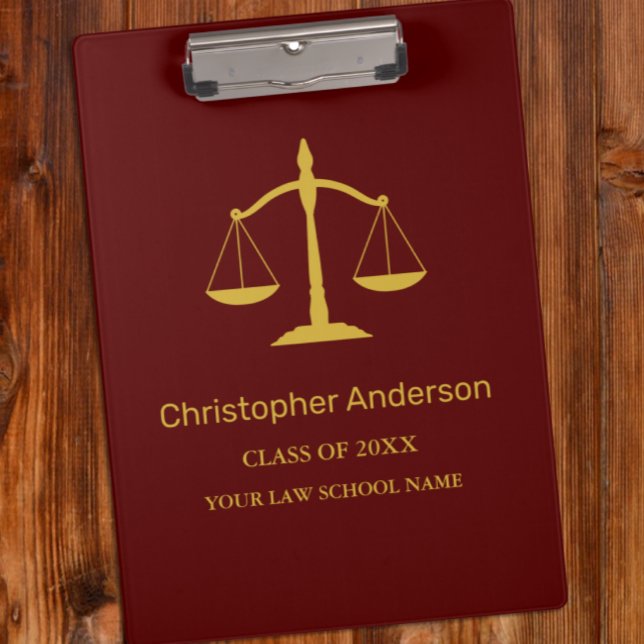 Legal Professional Graduation Clipboard (Creator Uploaded)