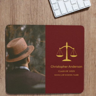 Legal Professional Graduation Party Mouse Pad
