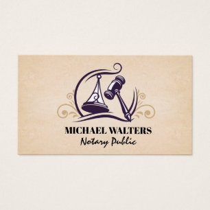 Legal Scales Gavel Logo