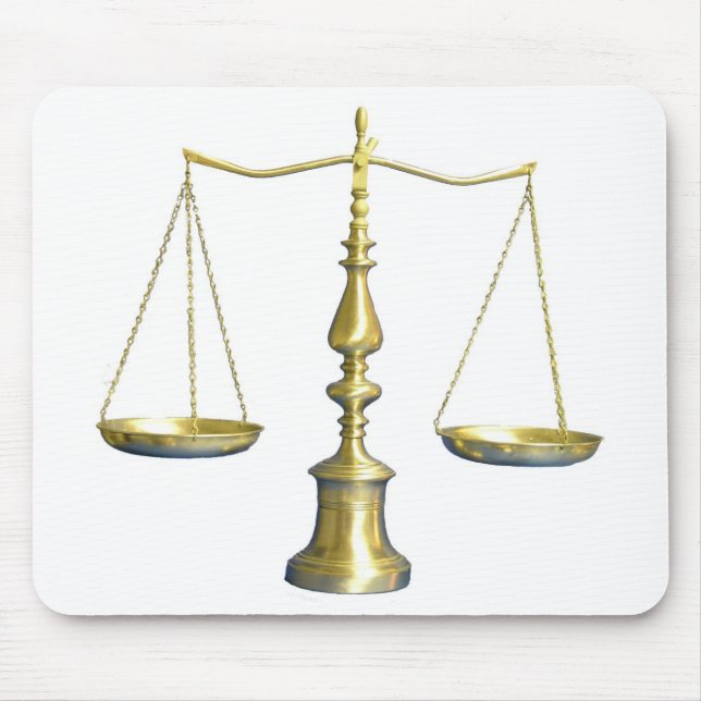 Legal Scales Mousepad (Front)