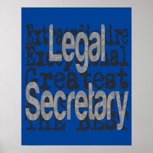 Legal Secretary Extraordinaire Poster