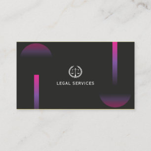 Legal Services Lawyer Business Card