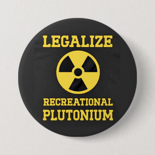 legalise 7.5 cm round badge