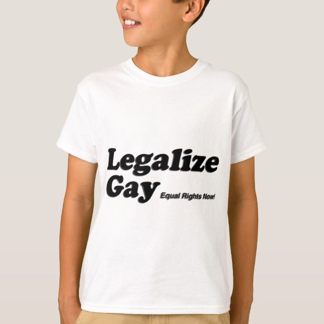 Legalise Gay T-Shirt (Front)