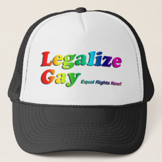 Legalise Gay Trucker Hat