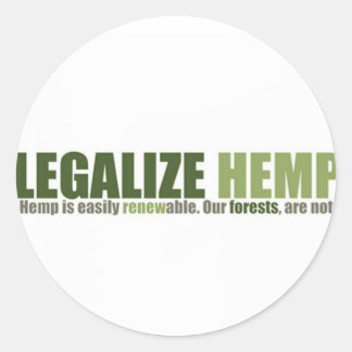 Legalise Hemp Sticker