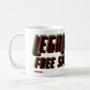LEGALIZE FREE SPEECH COFFEE MUG