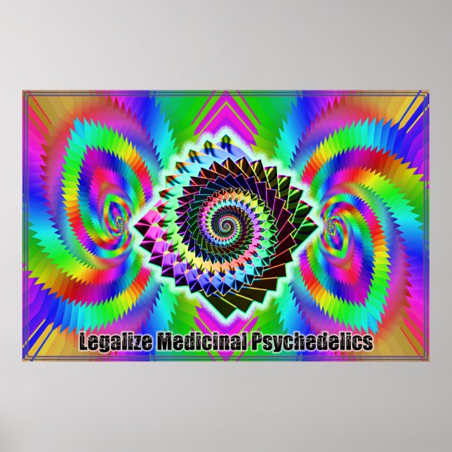 Legalize Medicinal Psychedelics Print (Front)