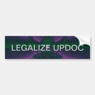 LEGALIZE UPDOC BUMPER STICKER