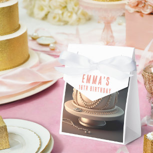 legant Jewellery-Themed Birthday Favour Boxes