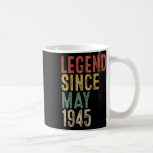 Legend 1945 80th Birthday Gifts For Men Women 80 Y Coffee Mug
