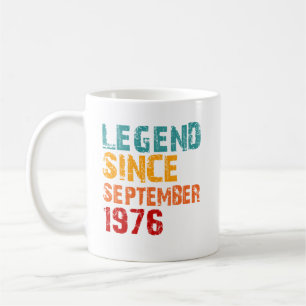 Legend 1976 50th Birthday Gifts for Men Women 50 Y Coffee Mug