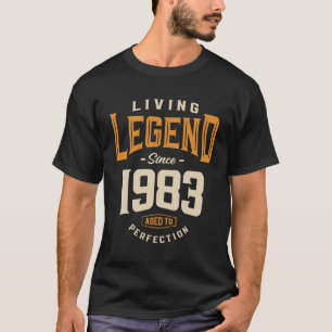 Legend 1983 Birthday 40 Years Old T-Shirt