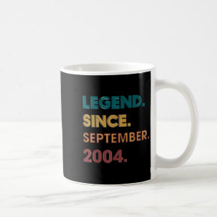 Legend 2004 21st Birthday Gifts For Men Women 21 Y Coffee Mug