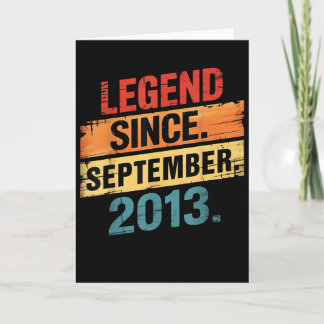 Legend 2013 12th Birthday Gifts For Boy Girl 12 Ye Card