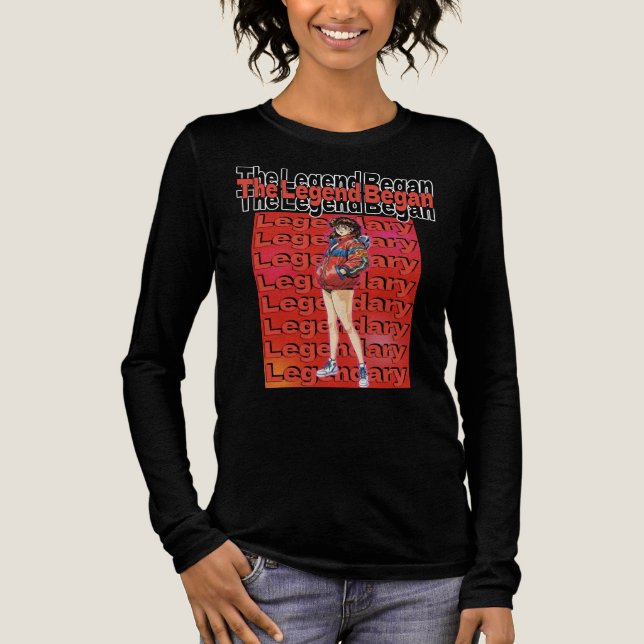 Legend Began  Tri-Blend Shirt (Front)