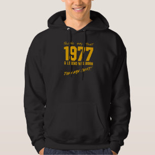 Legend Born 1977 Birthday Vintage Celebration Hoodie