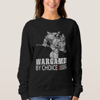 Legend By Geneseed 3D Hobbyist Miniature Wargamer Sweatshirt