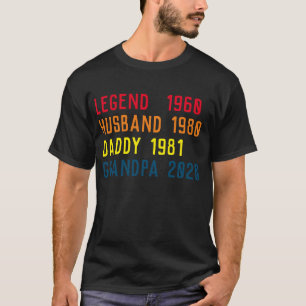 Legend Husband Daddy Grandpa T-Shirt