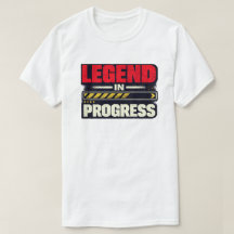 Legend in Progress Grunge Motivational Art
