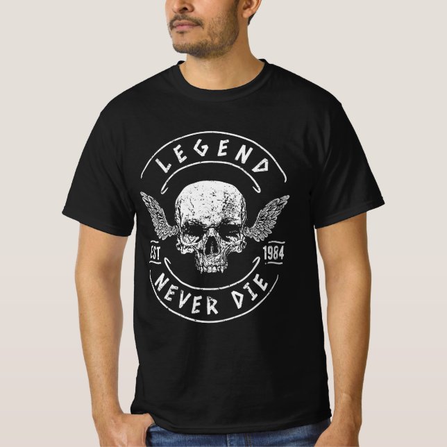 Legend Never Die 1984 T-Shirt (Front)