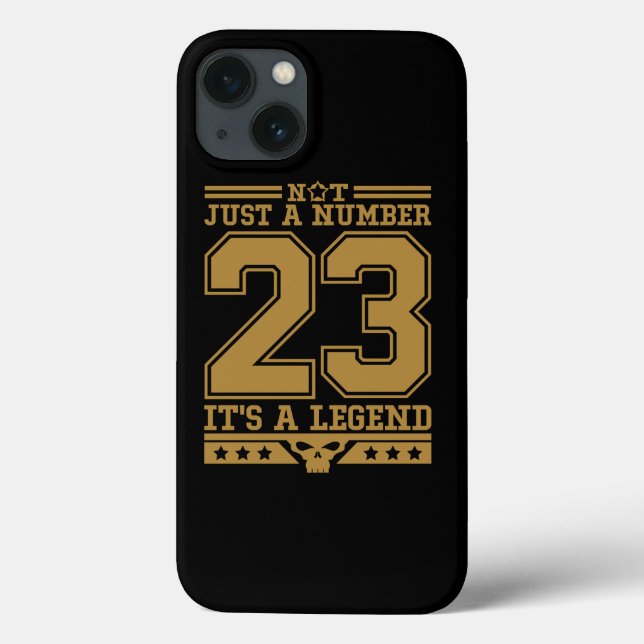 Legend of Number 23 Case-Mate iPhone Case (Back)