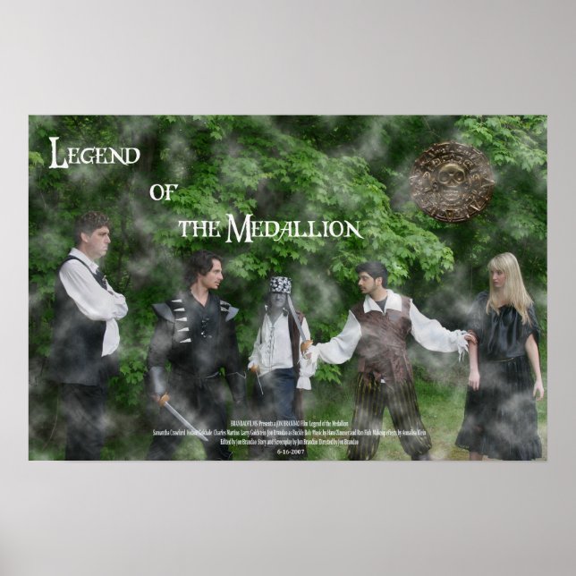 Legend of the Medallion Poster (Front)