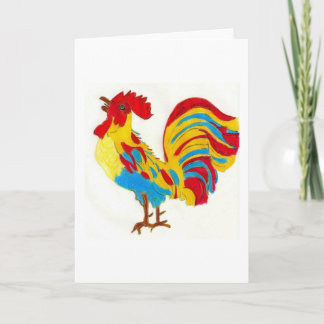 Legend of the Rooster Card