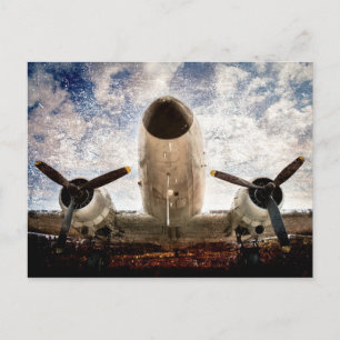 Legend of the sky customisable postcard
