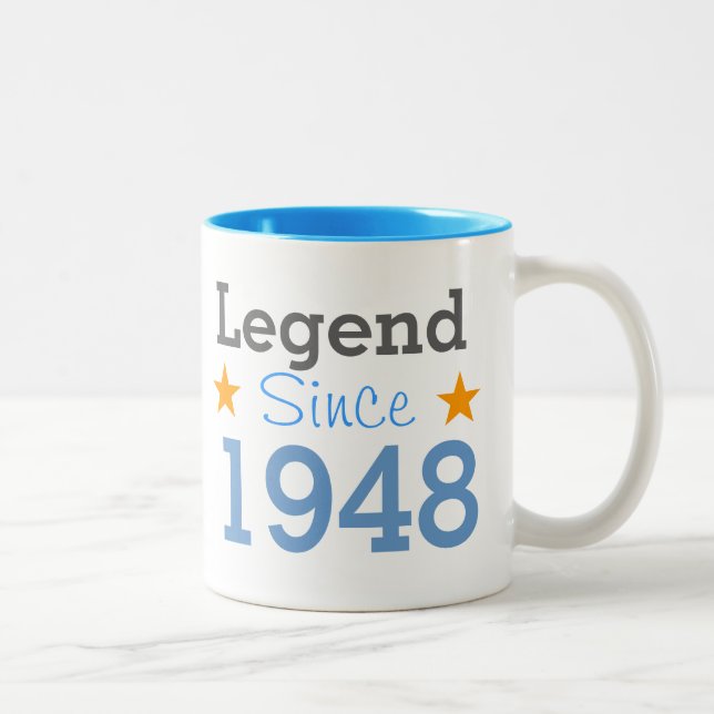Legend Since 1948 Two-Tone Coffee Mug (Right)