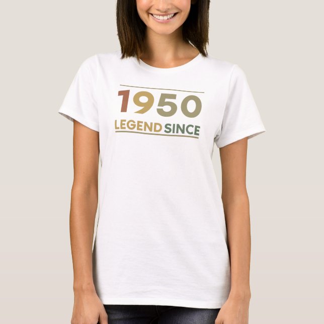 Legend Since 1950 T-Shirt (Front)