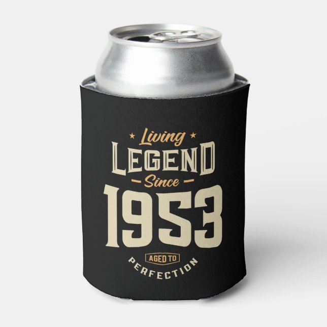 Legend Since 1953 70th Birthday Can Cooler (Can Front)