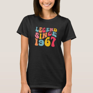 Legend Since 1967 55 Years Old Retro Vintage 55th T-Shirt