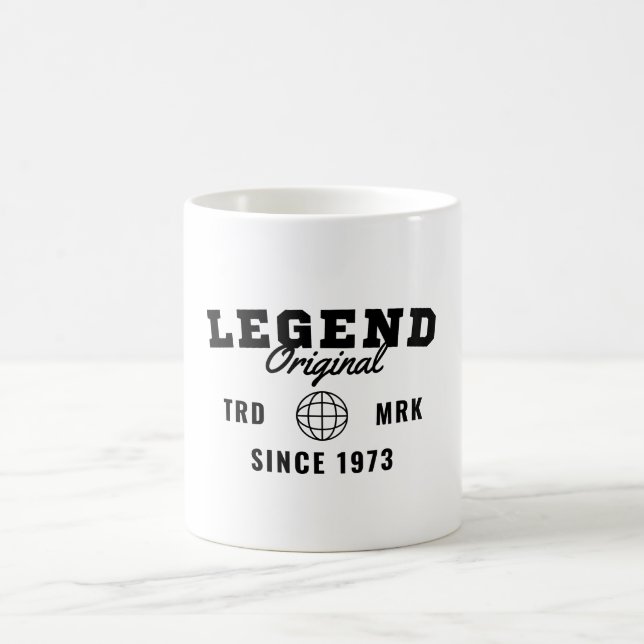 Legend Since 1973 Coffee Mug (Center)