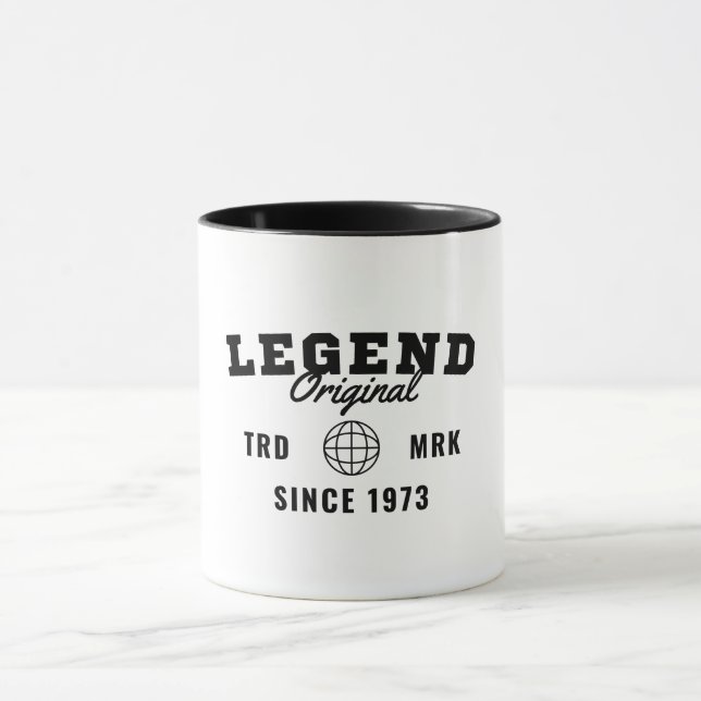 Legend Since 1973 Mug (Center)