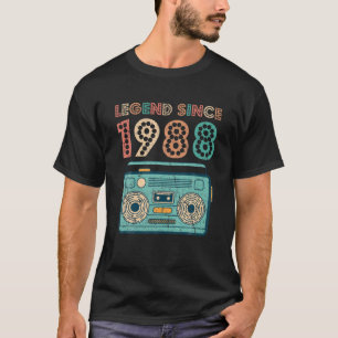 Legend Since 1988 34Th Birthday Gifts Cassette Vin T-Shirt