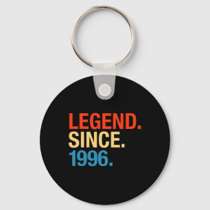 Legend Since 1996 Years Old Gifts 26th Birthday Key Ring