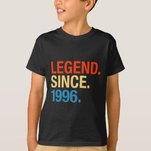 Legend Since 1996 Years Old Gifts 26th Birthday T-Shirt