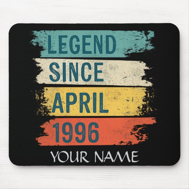 Legend Since April 1996 Mouse Pad (Front)